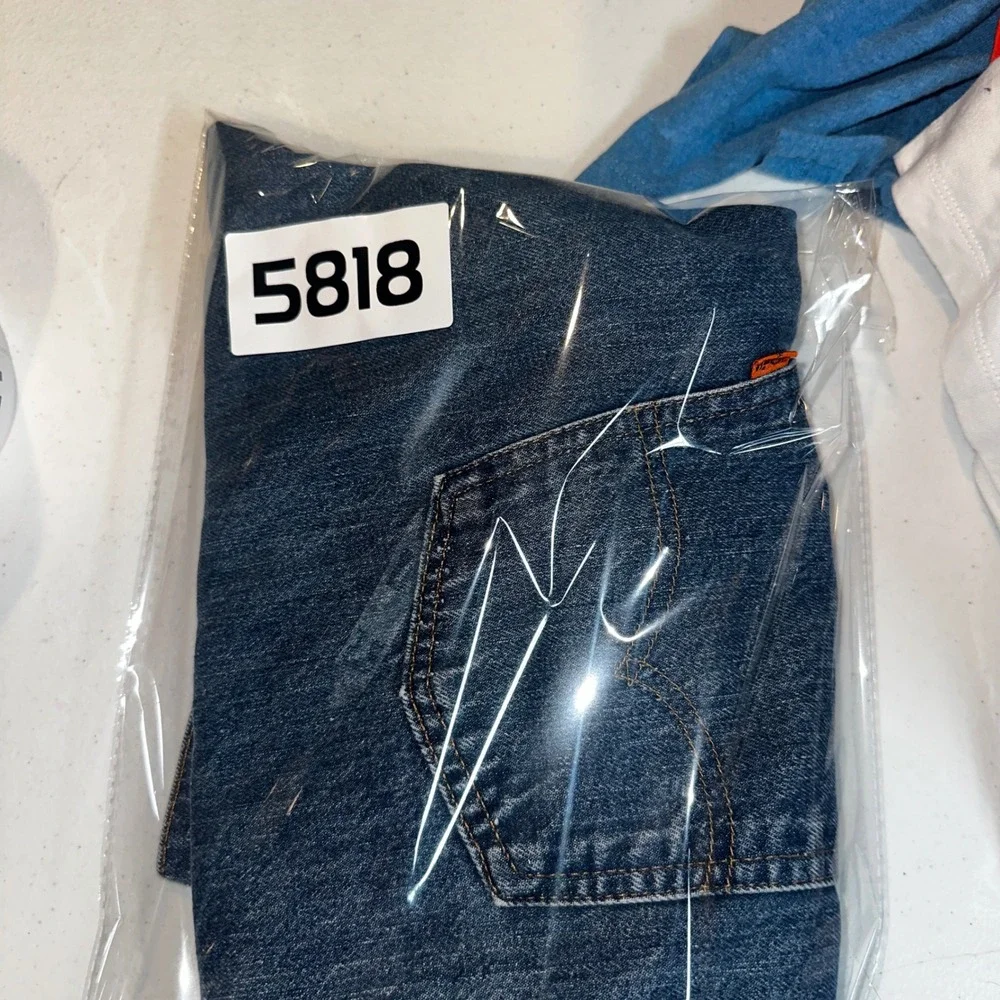 Vintage Levis 517 Orange Tab Mens Denim Shorts 38 Medium Wash Made in USA‎ 20517